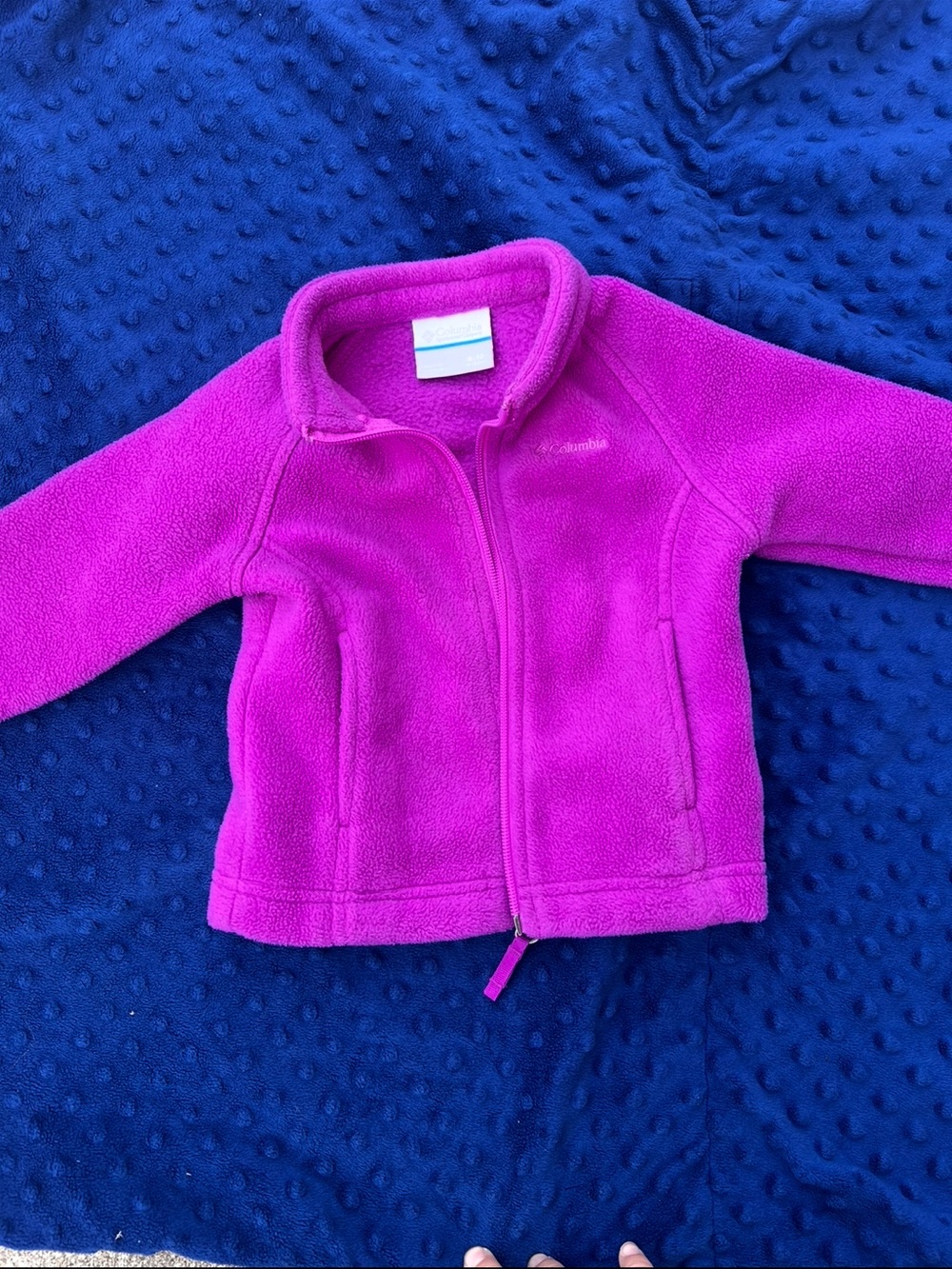 Kids fleece jacket - likely puffer or vest?